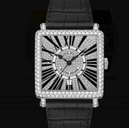 Review Franck Muller Master Square Ladies Replica Watch for Sale Cheap Price 6000 H SC DT R D CD